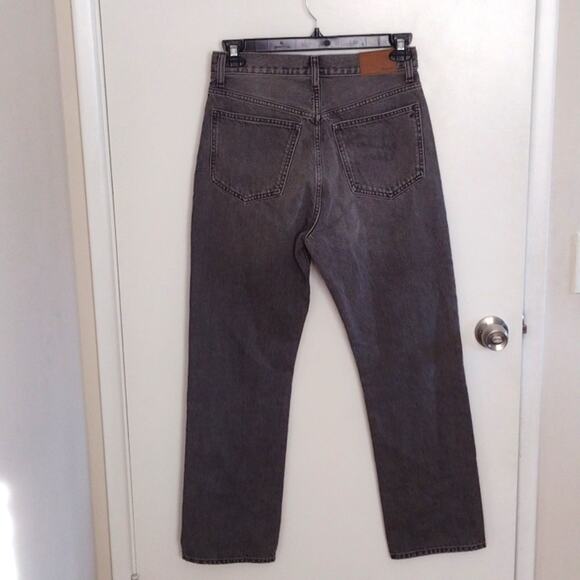 NWT Madewell Cross Tab Edition '90s Straight Jeans Size 28 in Burwick Wash Rigid - Picture 14 of 14